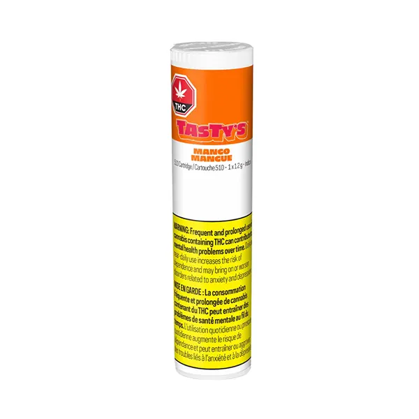 Image for Mango 510 Thread Cartridge, cannabis 510 cartridges by Tasty's