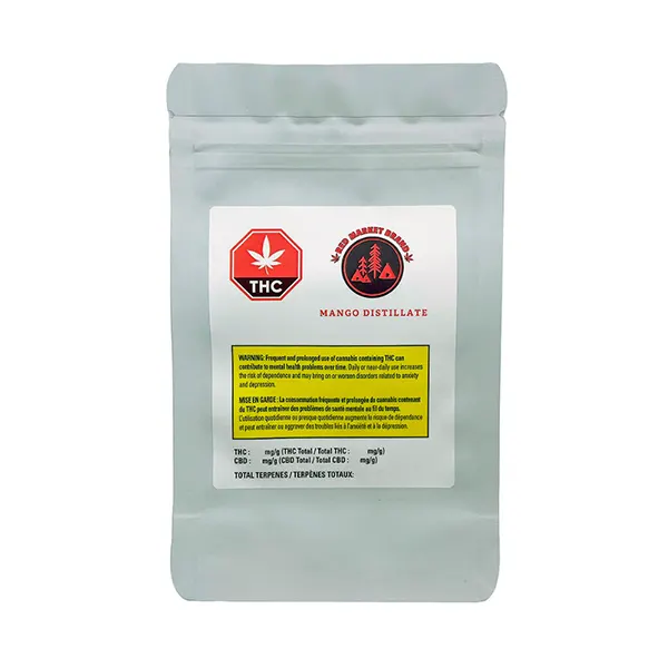 Image for Mango Distillate 510 Thread Cartridge, cannabis all products by Red Market Brand