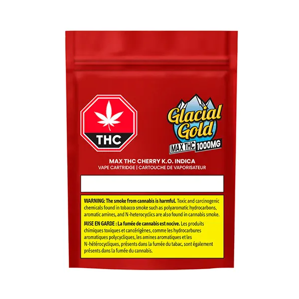 Image for MAX THC Cherry K.O. Indica, cannabis all products by Glacial Gold