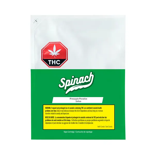 Image for Pineapple Paradise 510 Thread Cartridge, cannabis 510 cartridges by Spinach