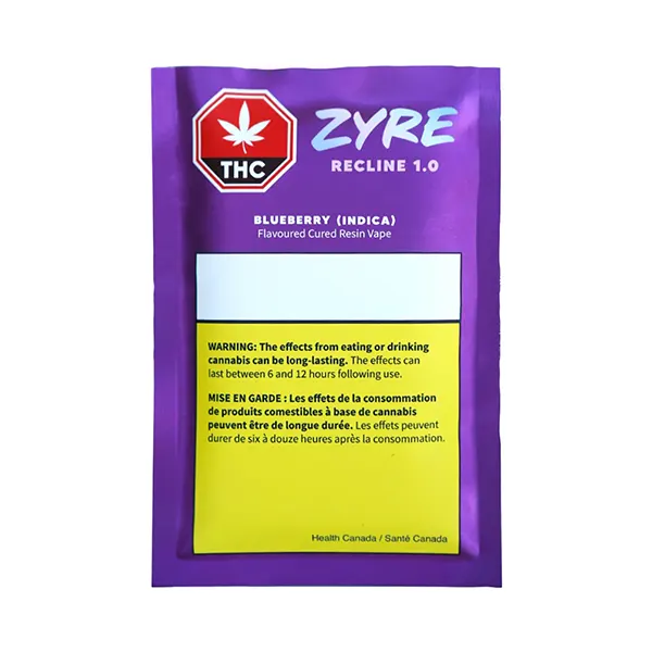 Image for Recline 1.0 - Blueberry Flavoured Cured Resin, cannabis all products by Zyre