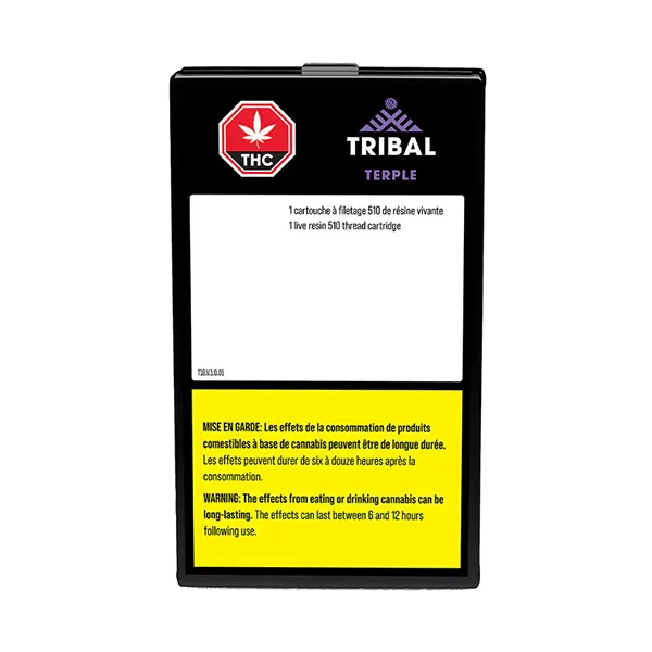 Image for Terple Live Resin 510 Thread Cartridge, cannabis all products by Tribal