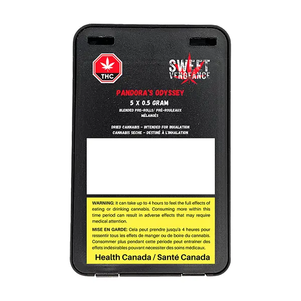 Image for Pandora's Odyssey Blended Pre-Roll, cannabis all products by Sweet Vengeance