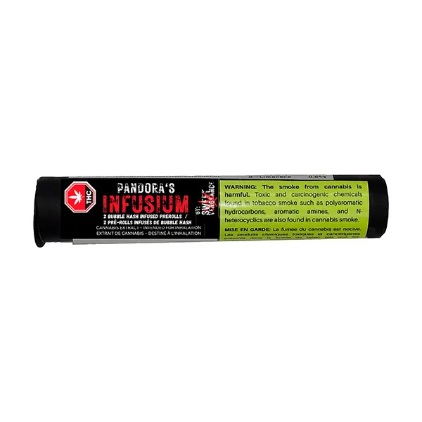 Image for Pandora's Infusium - Bubble Hash Infused Pre-Roll, cannabis pre-rolls by Sweet Vengeance