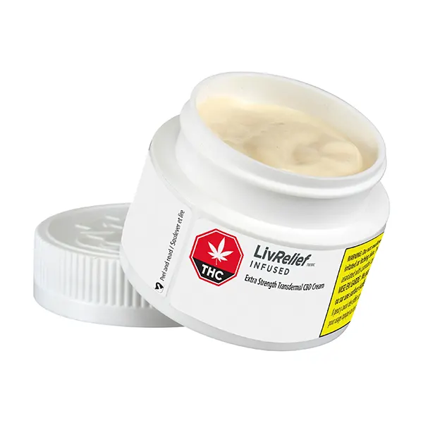 Image for Extra Strength Transdermal CBD Cream, cannabis creams, lotions by LivRelief