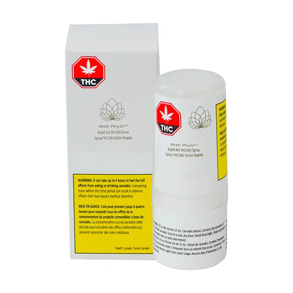 Image for Rapid Act THC:CBG Oral Spray, cannabis all products by RHO Phyto