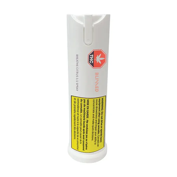 Image for Breathe Citrus 1:1 Spray, cannabis all products by Blissed