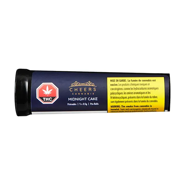 Image for Midnight Cake Pre-Roll, cannabis all products by Cheers Cannabis