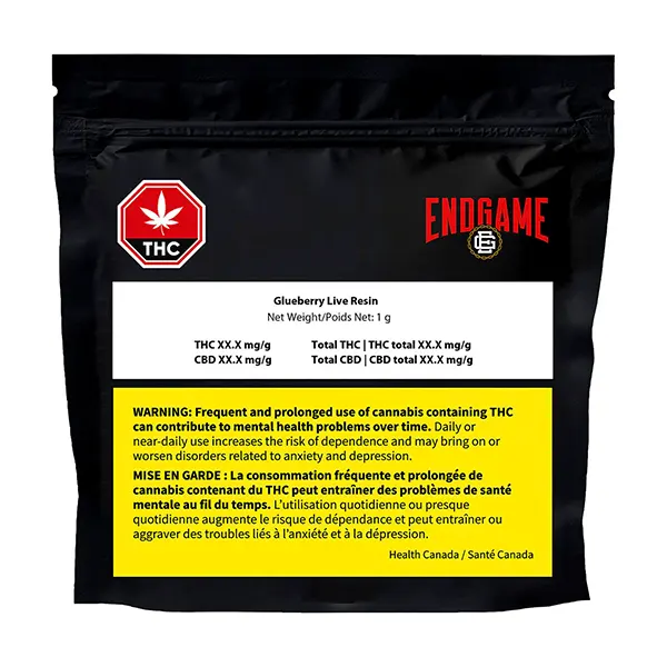 Image for Glueberry Live Resin, cannabis resin, rosin by Endgame