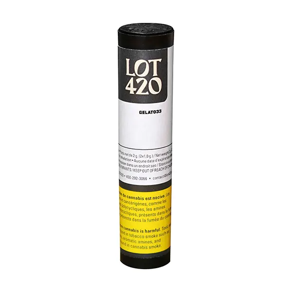 Image for Gelato33 Pre-Roll, cannabis all products by Lot420