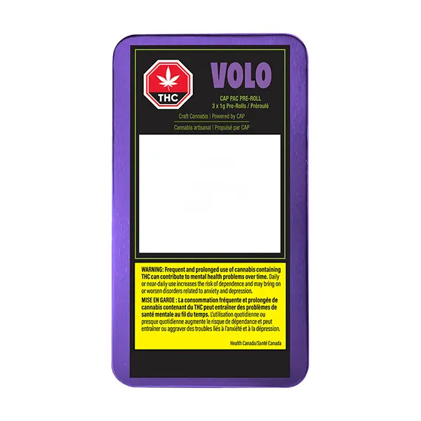 Image for Cap Pac Pre-Roll, cannabis all products by Volo