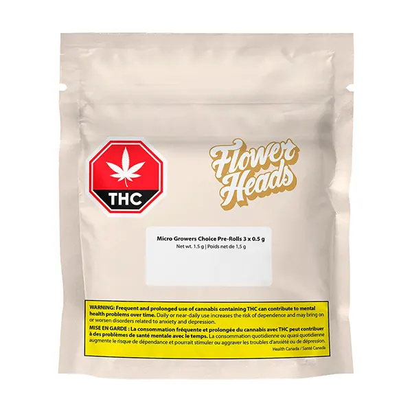 Image for Micro Growers Choice Pre-Roll, cannabis all products by Flower Heads