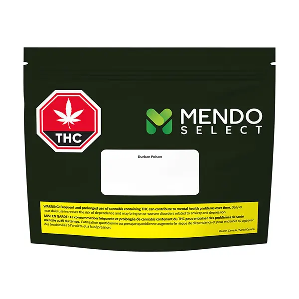 Image for Durban Poison, cannabis all products by Mendo Select