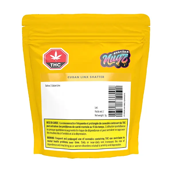 Image for Cuban Linx Shatter, cannabis all products by Nugz