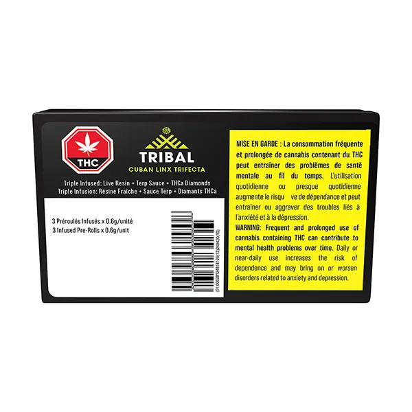 Image for Cuban Linx Trifecta Infused Pre-Roll, cannabis all products by Tribal