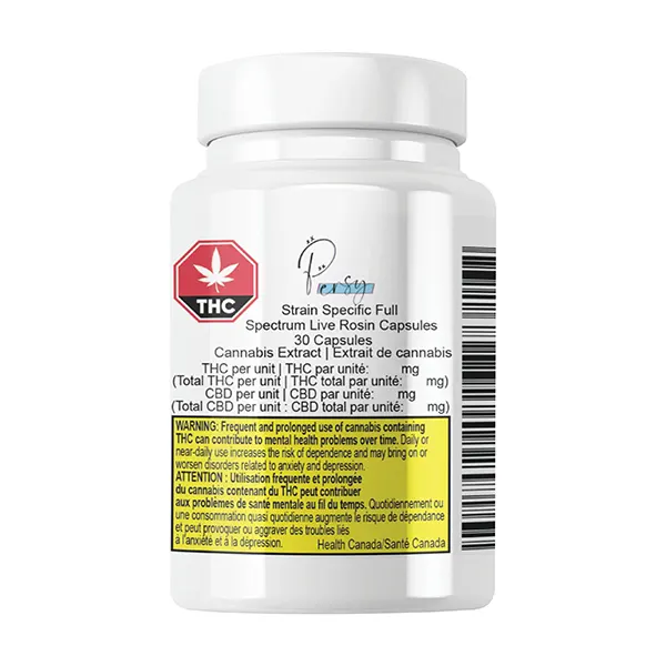 Image for Strain Specific Full Spectrum Live Rosin Capsule, cannabis all products by Persy