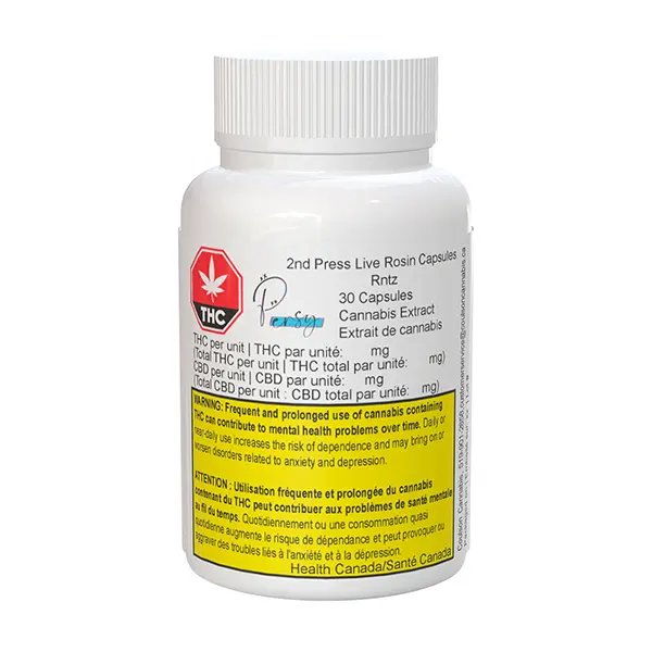 2nd Press Rosin Capsules - RNTZ (Capsules, Softgels) by Persy