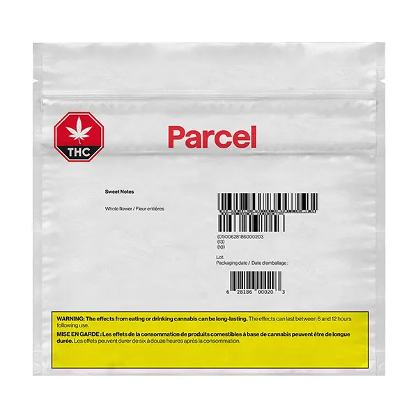 Image for Sweet Notes, cannabis all products by Parcel