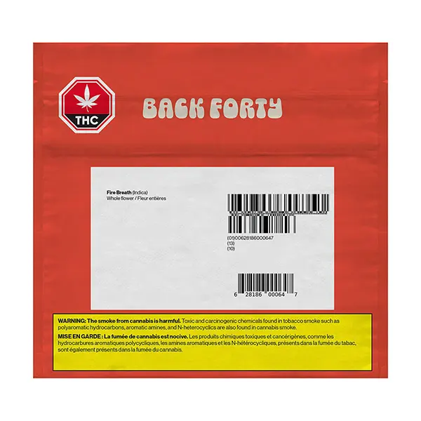 Image for Fire Breath, cannabis all products by Back Forty