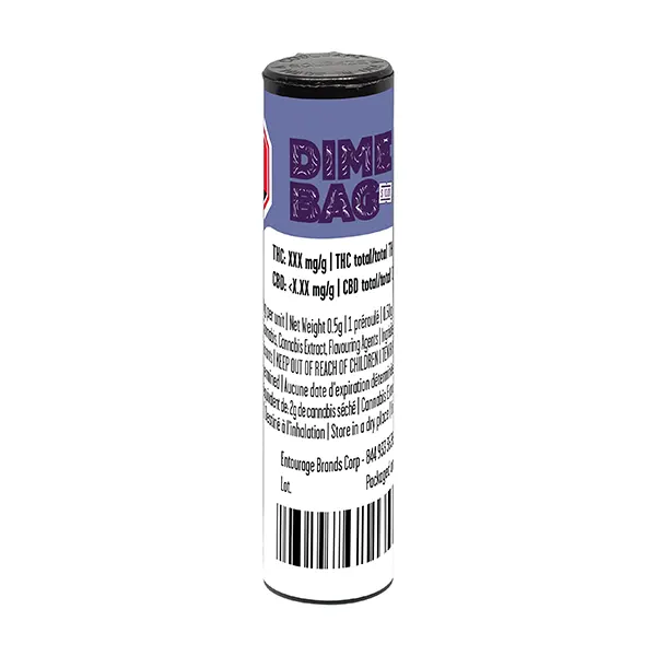 Wildcat Serum Pocket Rockets Infused Pre-Roll (Pre-Rolls) by Dime Bag