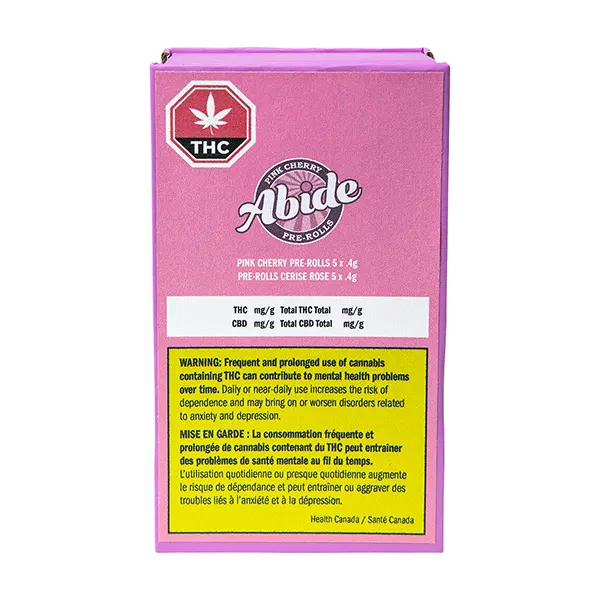 Image for Pink Cherry Pre-Roll, cannabis all products by Abide