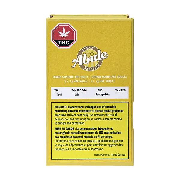 Image for Lemon Sapphire Pre-Roll, cannabis all products by Abide