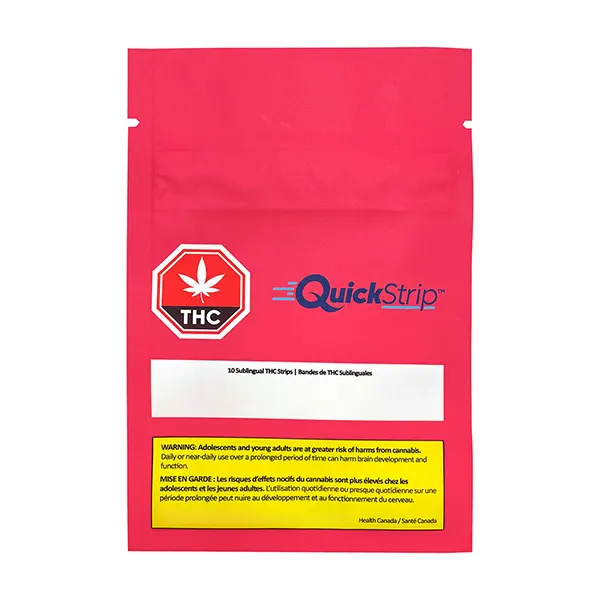 Cherry THC (Sublingual Strips) by QuickStrip