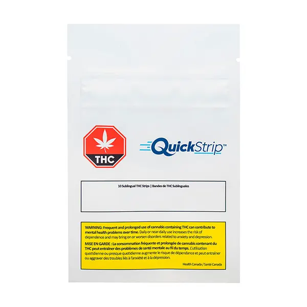 THC Mint (Sublingual Strips) by QuickStrip