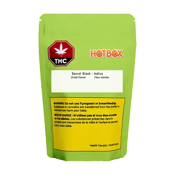 Image for Secret Stash - Indica, cannabis dried flower by Hot Box