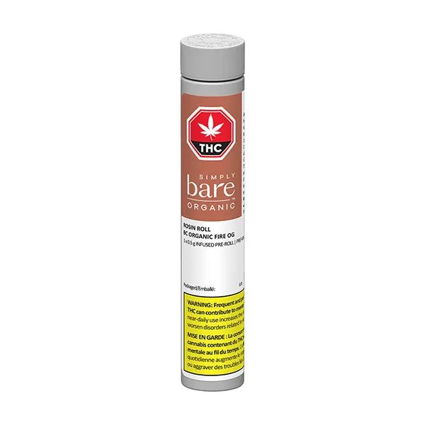 Image for Fire OG Rosin Roll, cannabis all products by Simply Bare