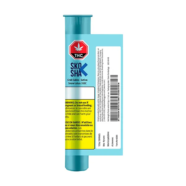 Image for Crab Cakes Pre-Roll, cannabis pre-rolls by Skosha