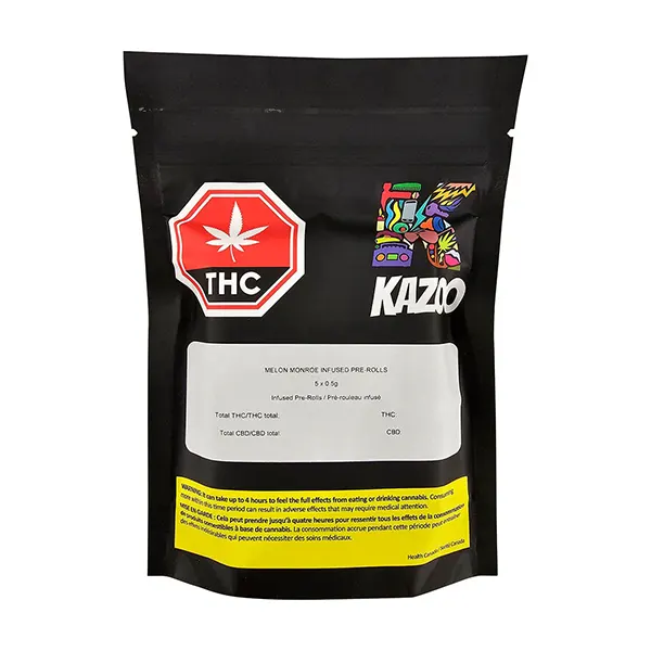 Image for Melon Monroe Infused Pre-Roll, cannabis all products by Kazoo