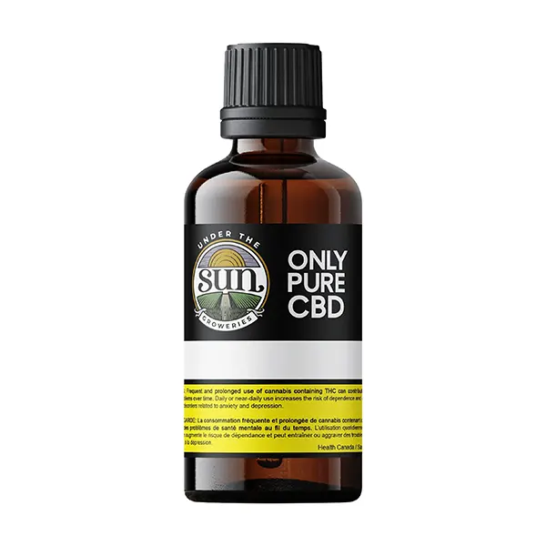 Image for Only Pure 5000 CBD Oil, cannabis bottled oils by Under the Sun