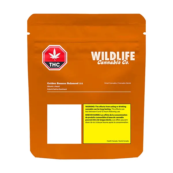 Image for Golden Banana Balanced 1:1, cannabis all products by Wildlife Cannabis