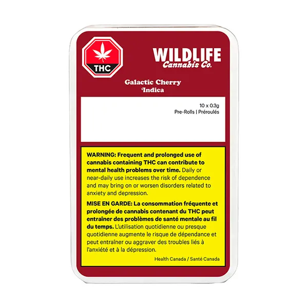 Image for Galactic Cherry Pre-Roll, cannabis pre-rolls by Wildlife Cannabis