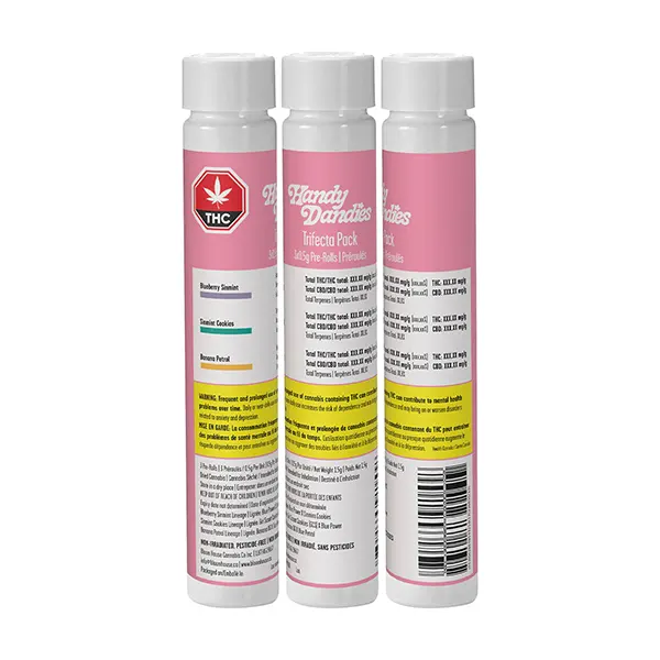 Handy Trifecta Pack Pre-Roll (Pre-Rolls) by Handy Dandies