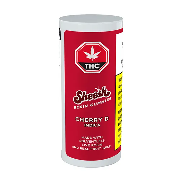 Image for Cherry D Indica Live Rosin Gummies, cannabis all products by Sheesh