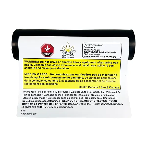 Rotational - Tectonic Truffle Pre-Rolls (Pre-Rolls) by CannJah Pharm