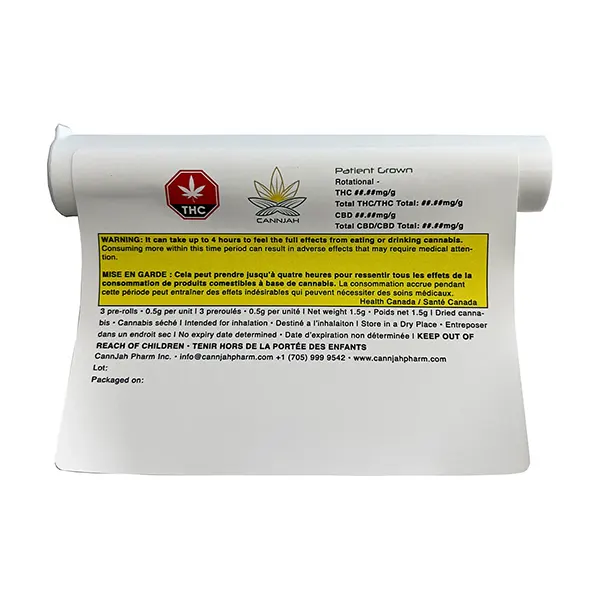 Rotational 1 - Tectonic Truffle Pre-Rolls (Pre-Rolls) by CannJah Pharm