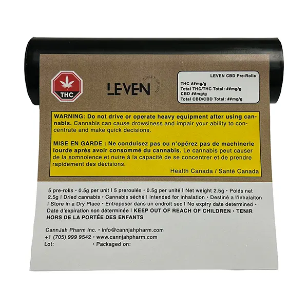 Image for CBD Pre-Roll, cannabis pre-rolls by CannJah Pharm