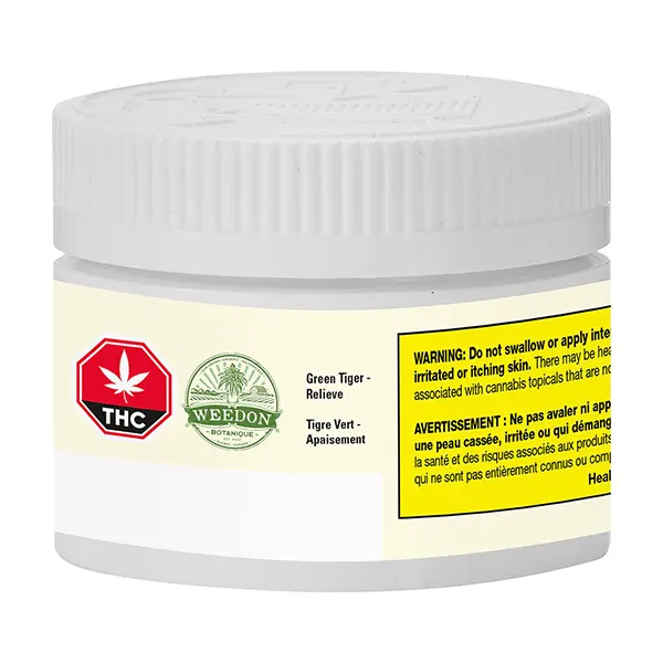 Image for Green Tiger - Relieve Balm, cannabis all products by Weedon Botanique