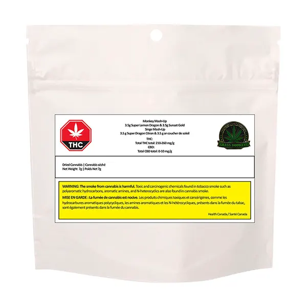 Image for Monkey Mash-Up, cannabis dried flower by Grass Monkeys