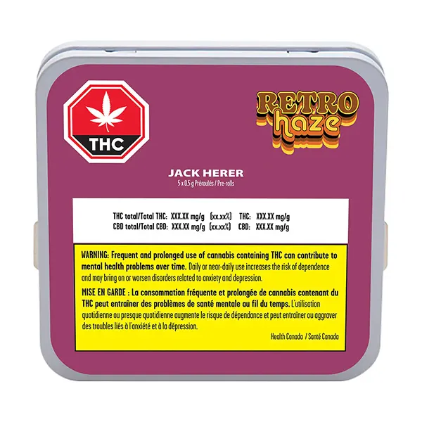 Image for Jack Herer Pre-Roll, cannabis all products by Retro Haze