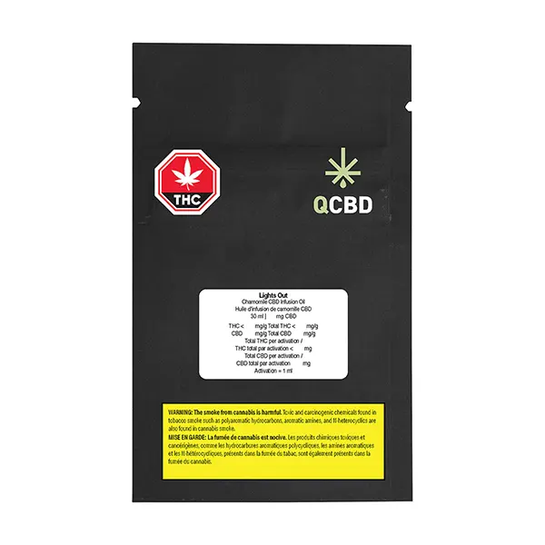 Image for Lights Out Chamomile CBD Infusion Oil, cannabis all products by QCBD