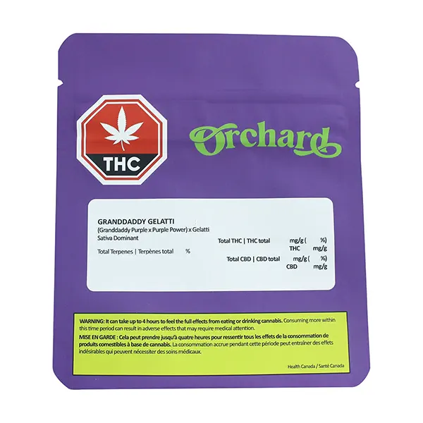 Image for Granddaddy Gelatti, cannabis all products by Orchard