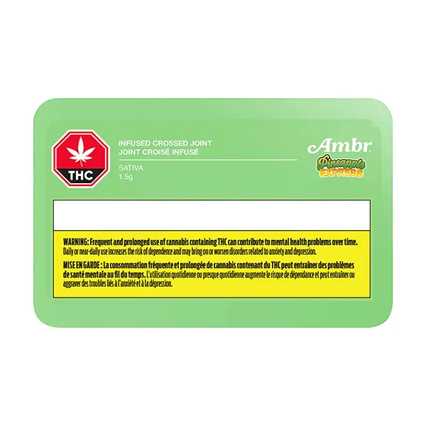 Image for Pineapple Express Infused Cross Joint, cannabis pre-rolls by AMBR