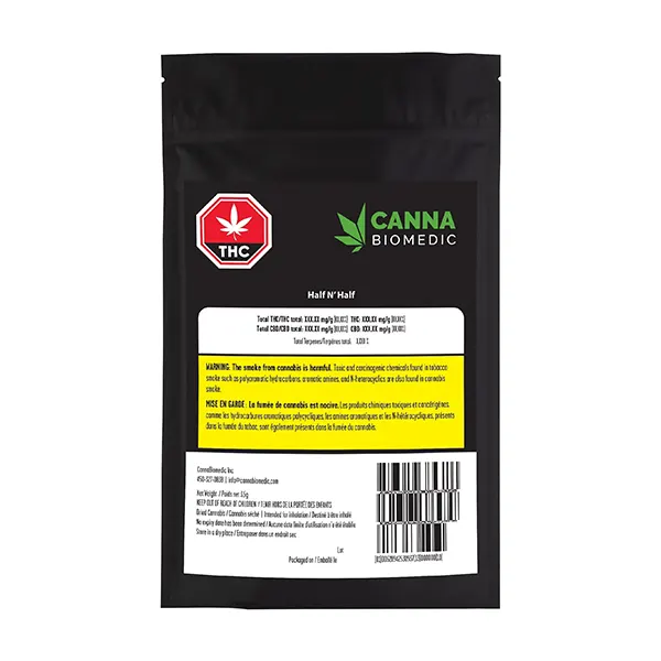 Image for Half n Half, cannabis all products by Cannabiomedic