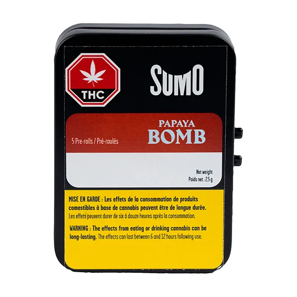 Image for Papaya Bomb Pre-Roll, cannabis all products by SUMO Cannabis