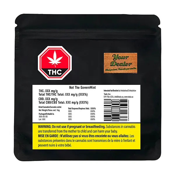 Image for Not The GovernMINT, cannabis dried flower by Your Dealer