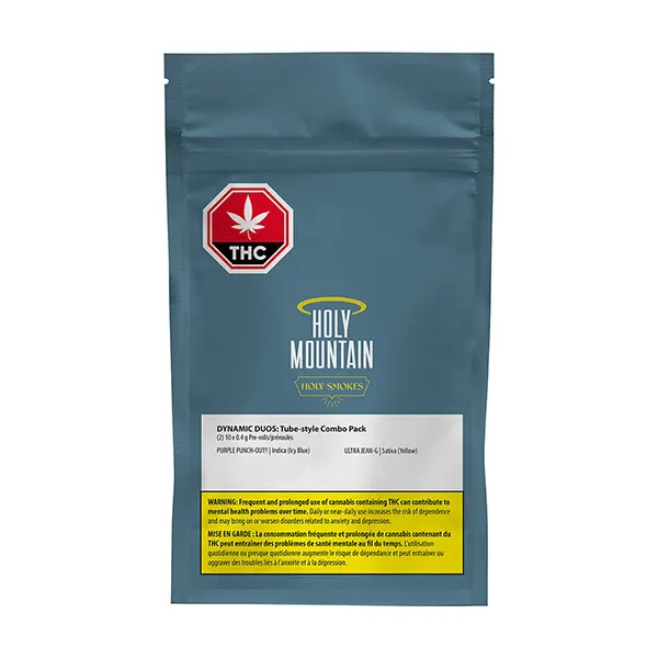 Image for Purple Punch Out!! + Ultra Jean G Holy Smokes Pre-Roll, cannabis all products by Holy Mountain